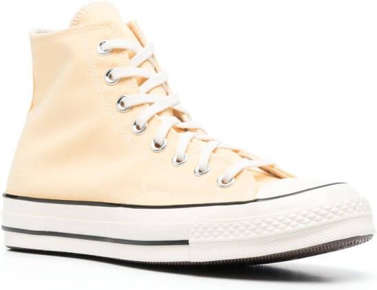 Converse ankle-length lace-up sneakers Yellow