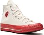 Converse x CdG Play Chuck 70 High "Pristine Red" sneakers White - Thumbnail 2