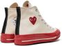 Converse x CdG Play Chuck 70 High "Pristine Red" sneakers White - Thumbnail 3