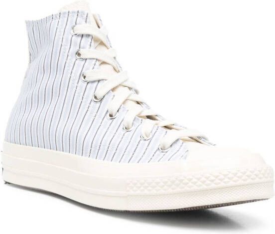 Converse Chuck 70 Beyond Retro Stripes high-top sneakers Blue