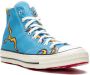 Converse x Golf Le Fleur Chuck 70 Hi "Flames" sneakers Blue - Thumbnail 6