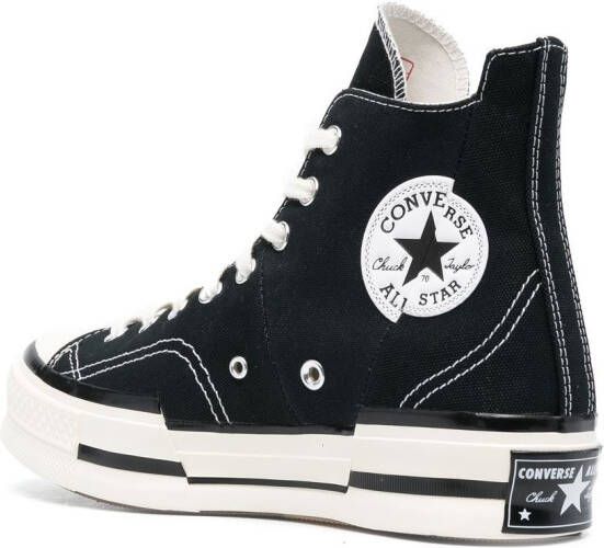 Converse Chuck 70 Plus Egret high-top sneakers Black