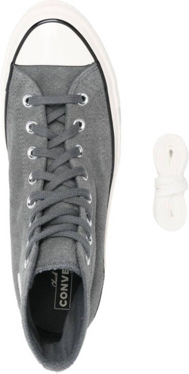 Converse Chuck 70 suede hi-top sneakers Grey