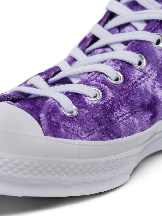 Converse Chuck 70 Hi "Quilted Velvet" sneakers Purple