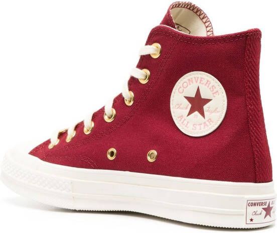 Converse Chuck Taylor All Star Hearts high-top sneakers Red