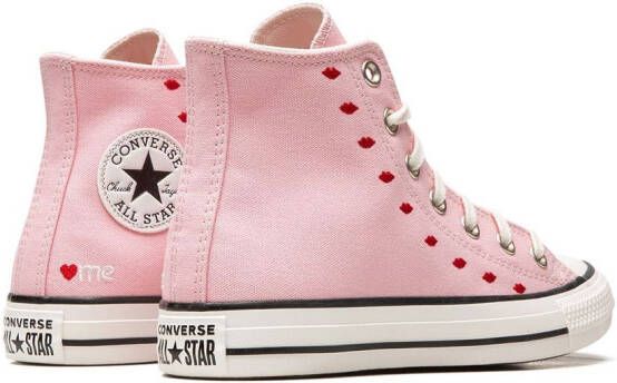 Converse Chuck Taylor All-Star Hi embroidered sneakers Pink