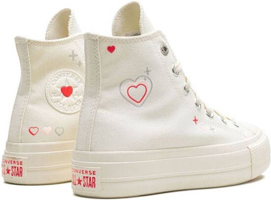 Converse Chuck Taylor All Star Lift Platform High "Y2K Heart" sneakers White