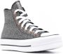 Converse Chuck Taylor glitter platform sneakers Silver - Thumbnail 8