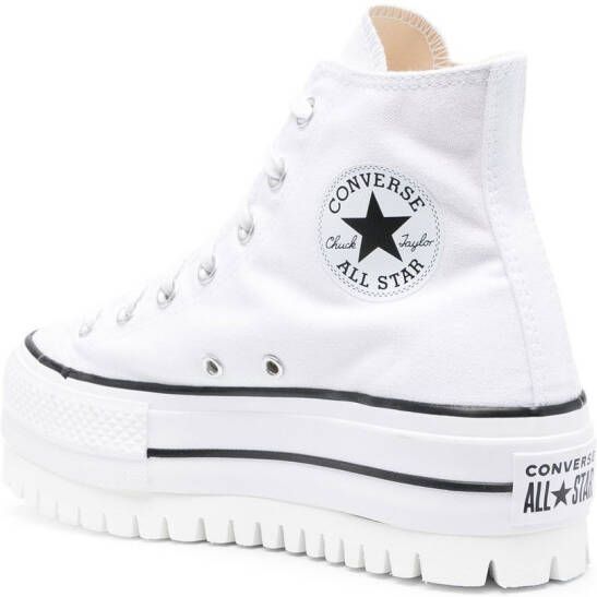 Converse chunky high-top sneakers White