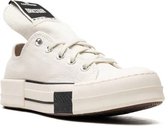 Converse DRKSTAR OX "Rick Owens DRKSHDW Egret" sneakers White