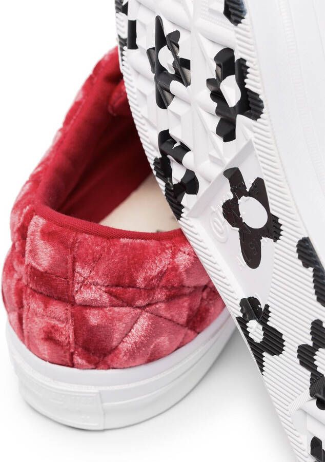 Converse One Star Ox "Quilted Velvet" sneakers Red