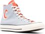 Converse lace-up high-top sneakers Blue - Thumbnail 2