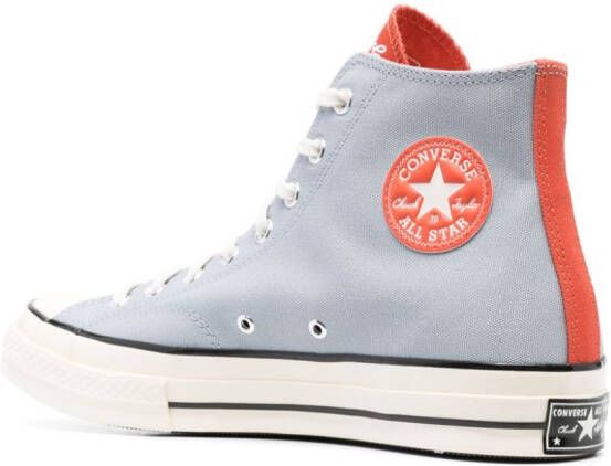 Converse lace-up high-top sneakers Blue