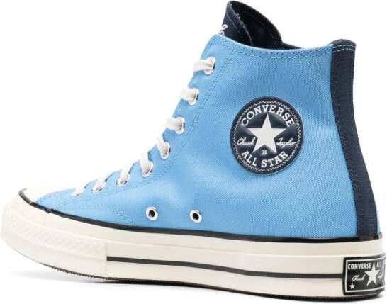 Converse lace-up high-top sneakers Blue