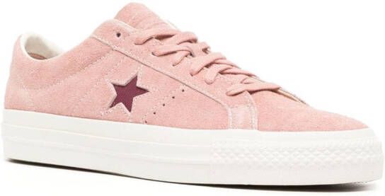 Converse One Star Pro OX low-top suede sneakers Pink