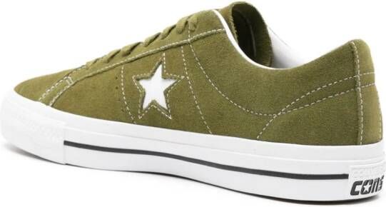 Converse One Star Pro suede sneakers Green