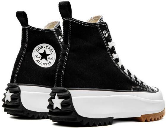 Converse Run Star Hike Hi "Black White" sneakers