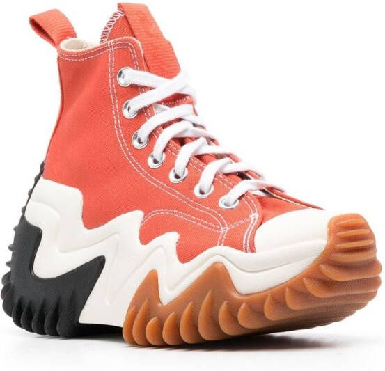 Converse Run Star Motion high-top sneakers Orange
