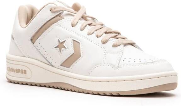 Converse Weapon leather sneakers White