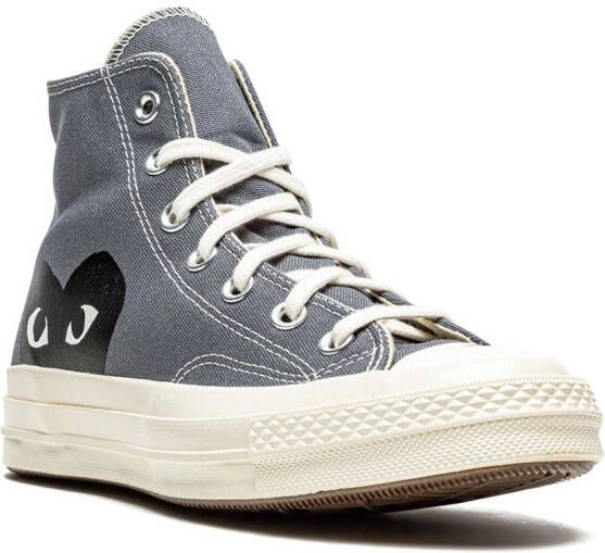 Converse x Comme Des Garçons Play Chuck 70 Hi "Steel Gray" sneakers Grey