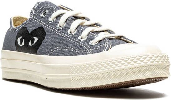 Converse x Comme Des Garçons Play Chuck 70 Ox "Steel Gray" sneakers Grey