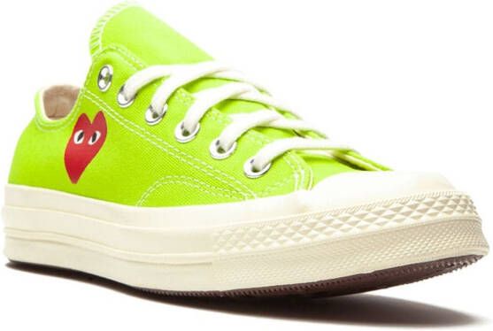 Converse x Comme Des Garçons Play Chuck 70 Ox AC "Bright Green" sneakers
