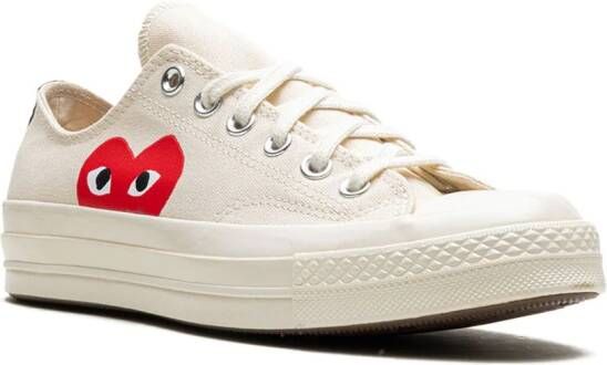 Converse x Comme des Garçons Play Chuck 70 Low "Milk" sneakers White