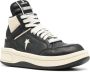 Rick Owens DRKSHDW x DRKSHDW Turbowpn leather sneakers Black - Thumbnail 2