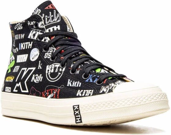 Converse x Kith Chuck 70 Hi "10th Anniversary Black" sneakers