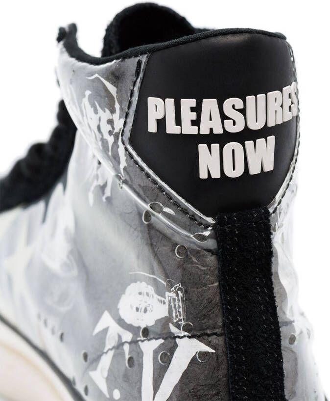 Converse x Pleasures Pro Leather Mid sneakers Black