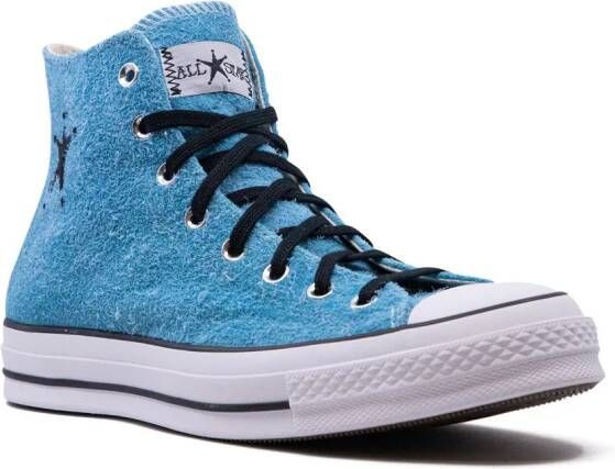 Converse x Stussy Chuck 70 "Blue" sneakers