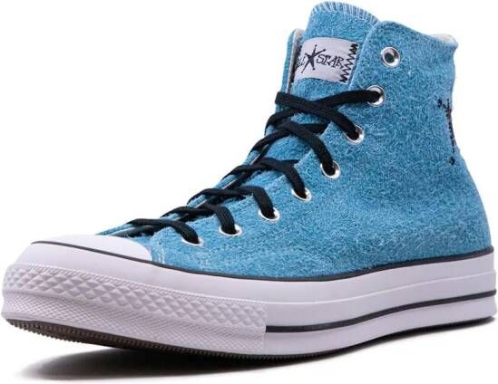 Converse x Stussy Chuck 70 "Blue" sneakers