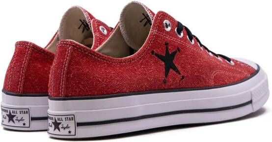 Converse x Stussy Chuck 70 "Poppy Red" sneakers
