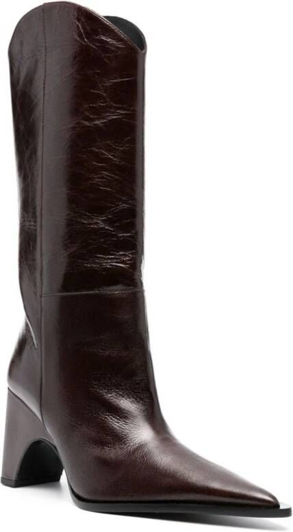 Coperni Bridge 100mm cowboy boots Brown