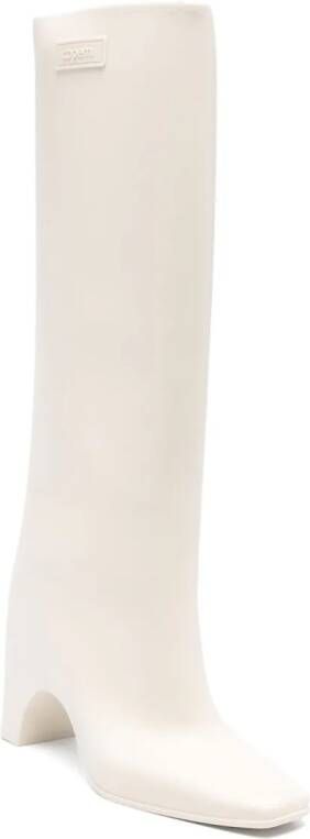 Coperni Bridge 90mm knee-length boots Neutrals