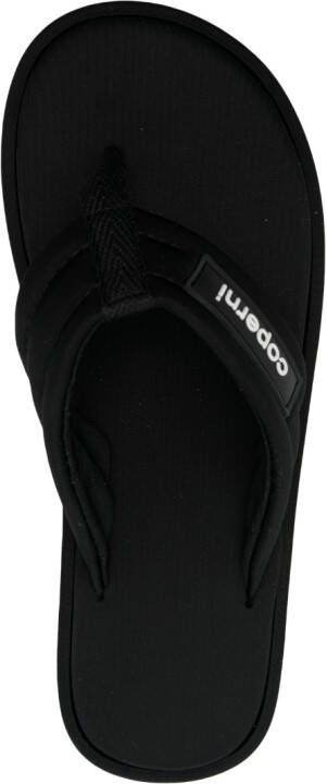 Coperni logo-embossed flip flops Black