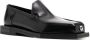 Coperni square-toe polished-finish loafers Black - Thumbnail 2