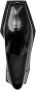 Coperni square-toe polished-finish loafers Black - Thumbnail 4