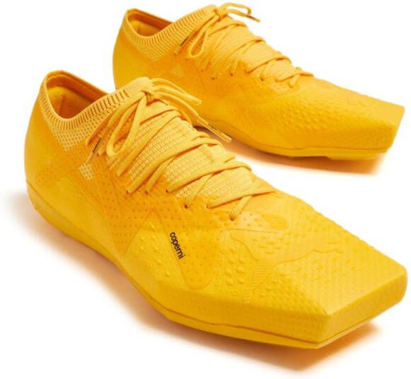 Coperni x PUMA 90SQR square-toe sneakers Yellow