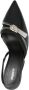 Coperni Zip 60mm leather slingback pumps Black - Thumbnail 4