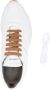 Corneliani logo-patch leather sneakers White - Thumbnail 4