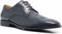 Corneliani perforated leather oxford shoes Blue - Thumbnail 2