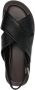 Corneliani Waikiki Beach leather sandals Black - Thumbnail 4