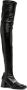 Courrèges 60mm logo-plaque leather boots Black - Thumbnail 2