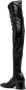 Courrèges 60mm logo-plaque leather boots Black - Thumbnail 3
