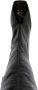 Courrèges 75mm raised-logo leather knee boots Black - Thumbnail 4