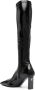 Courrèges 80mm knee-high leather boots Black - Thumbnail 3