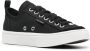 Courrèges Canvas 01 embroidered-logo sneakers Black - Thumbnail 2