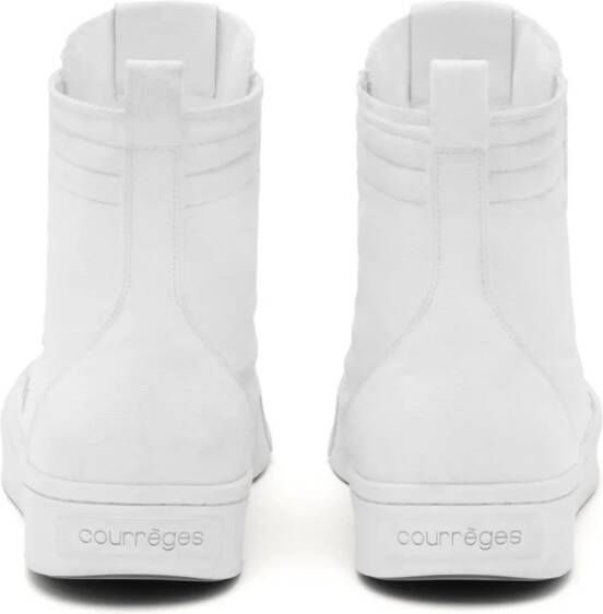 Courrèges Canvas 01 high-top sneakers White