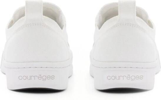 Courrèges Canvas 01 lace-up sneakers White